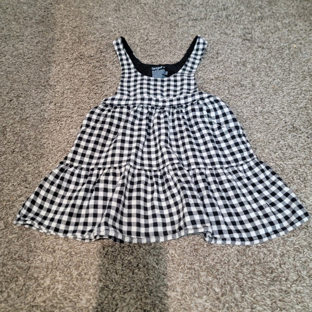 Cat&jack plaid sleeveless dress - Picture 2 of 7